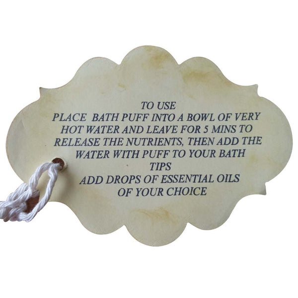 Seaweed Bath Puff with Meadowsweet 250g