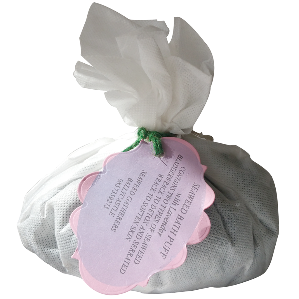 Seaweed Bath Puff with Lavender 250g