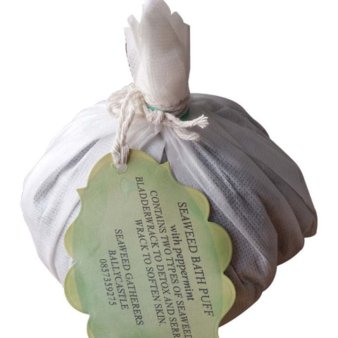 Seaweed Bath Puff with Peppermint 250g
