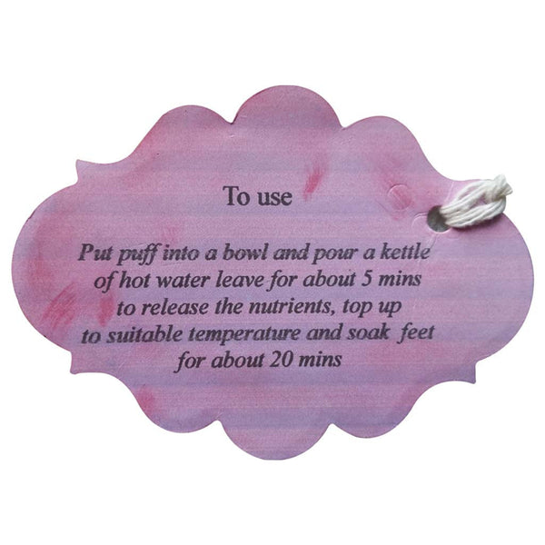 Seaweed Foot Puff with Lavender 100g