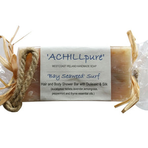 Seaweed Soap on Rope Shower Bar 170g